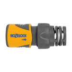 Conector de furtun Hozelock Aquastop Plus, sistem de blocare triplu, 15 x 19 mm, Hozelock