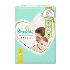 Scutece bebelusi Pampers Premium Care - VP, marimea 2, 4-8 kg, 68 buc.