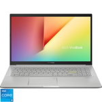 Laptop ASUS 15.6'' VivoBook 15 K513EA, FHD, Procesor Intel® Core™ i5-1135G7 (8M Cache, up to 4.20 GHz), 8GB DDR4, 512GB SSD, Intel Iris Xe, No OS, Transparent Silver
