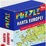 Harta Europei: Puzzle, DPH, 5-7 ani +, DPH