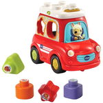 Masina de jucarie pentru sortat Vtech Vtech Sorting Fun Car, Plastic, Multicolor