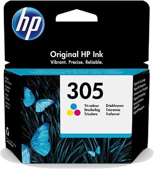 Cartus cerneala HP 305 Tri-color, acoperire 100 pagini (Color)