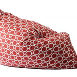 Fotoliu tip p Fotoliu tip Perna Magic Pillow XXL Perry Red (Gama Premium Textil) umplut cu fulgi de burete memory mix Zoom        Fotoliu tip Perna M, Pufrelax