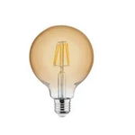 Bec led decorativ 6 W, Rustic Globe-6, luminozitate 540 lm, E27