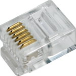 Cablu logilink Wtyczka RJ11, 6P4C, 100 sztuk (MP0018), LogiLink
