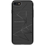 Husa magnetică din silicon mat anti amprentă - Magic Case for Apple IPhone 8, black - Nillkin, Nillkin