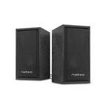 Natec Panther computer speakers 2.0 6W RMS, Black, Natec