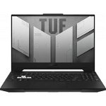 Laptop ASUS TUF Dash F15 FX517ZC-HN044, Procesor Intel Core i5-12450H, 15.6" FHD, RAM 8GB, SSD 512GB, Placa video dedicata nVidia GeForce RTX 3050 4GB, Fara sistem de operare, Moonlight White