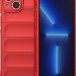 Hurtel Magic Shield Case etui do iPhone 14 Plus elastyczny pancerny pokrowiec czerwony, Hurtel