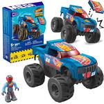 Set constructie 80 piese, Hot Wheels Auto Stunt Monster Truck, Jokomisiada