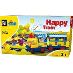Blocki - Joc de constructie Mubi Trenuletul Vesel 36 piese