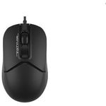 Mouse A4tech FM12 Black, cu fir, negru