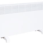 Convector de perete sau pardoseala iVigo DIGITAL EPK 2000 W White, control electronic, Termostat de siguranta, termostat reglabil, IP 24, pentru 24 mp, ERP 2018