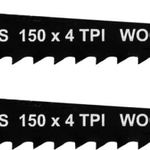 LAME FIERASTRAU SABIE HCS 150MM 4TPI 2PCS YATO, YATO