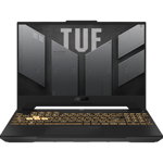 Laptop ASUS Gaming 15.6'' TUF F15 FX507ZC4, FHD 144Hz, Intel Core i5-12500H, 16GB DDR4, 512GB SSD, GeForce RTX 3050 4GB, No OS, Mecha Gray