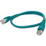 Cablu FTP GEMBIRD Cat6, cupru-aluminiu, 2 m, verde, AWG26, ecranat PP6-2M/G