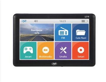 Sistem de navigatie GPS PNI L510, Touchscreen 5", 800 MHz, 256MB DDR2, 8GB, FM transmitter