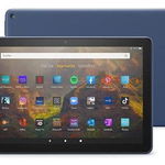 Tableta Amazon Fire HD 10 Plus, Procesor Octa-Core 2GHz, Ecran 10.1inch, 3GB RAM, 32GB Flash, 5MP, Bluetooth, Android, Varianta cu Reclame (Albastru)