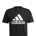 Imbracaminte Barbati adidas Essentials Badge of Sport Logo T-Shirt BlackWhite