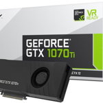 Placa video PNY GeForce GTX 1070 Ti Blower 8GB GDDR5 256-bit
