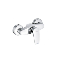 Baterie baie pentru dus, Kludi Pure & Solid 348410575, monocomanda, montaj pe perete, finisaj cromat Baterie baie pentru dus, Kludi Pure & Solid 348410575, monocomanda, montaj pe perete, finisaj cromat