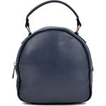 Rucsac din Piele naturala Isabella Rhea SS20 IR 1451-BLU JEANS