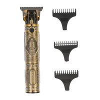 Masina de Tuns Profesionala cu Indicator LED, Incarcare 2.5 h, Timp de Lucru 300 min, Viteza Reglabila, Culoare Auriu, 