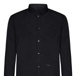 DSQUARED2 Dsquared2 TAB COLLAR RELAXED DAN Shirt Black, DSQUARED2
