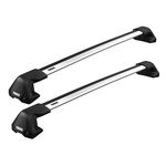 Bare transversale Thule Evo Flush Edge Silver pentru Dacia Lodgy 2012+, Thule