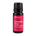 Ulei esential pur de geranium rose Sabio Cosmetics - 10 ml, Sabio Cosmetics
