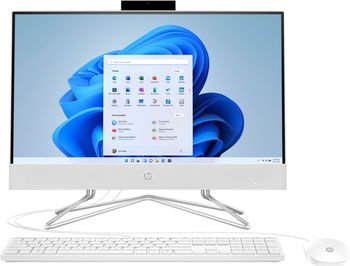 Sistem HP All-in-One 22-df0007nq PC cu procesor AMD Athlon™ Silver 3050U pana la 3.20 GHz, 21.5", Full HD, 4GB, 256GB SSD, AMD Radeon™ Graphics, Free DOS