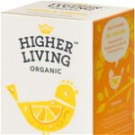 Ceai lamaie si ghimbir Bio 15 plicuri Higher Living, Organicsfood