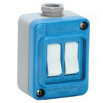 TAIS MIGNON SINGLE POLE SELECTOR SWITCH 16A 250V AND 10A 400V WITH 2 INLETS BOTTOM SIDE TYPE 3/8GAS, Palazzoli
