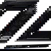 Adaptor HDD Caddy Spacer HDD/SSD pentru unitati optice de tipul 9.5 mm