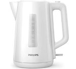 Fierbator Philips HD9318/00, 1.7 l, capac cu resort, plastic, indicator luminos, Alb