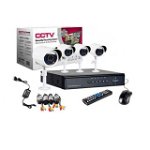 Kit Supraveghere Video CCTV DVR 4 Camere EXTERIOR, GAVE