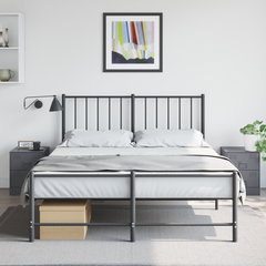 vidaXL Noptiere, 2 buc., antracit, 34,5x39x44 cm, oțel, vidaXL