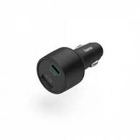 Incarcator auto HAMA 201690, 1xUSB, 1x USB-C, Power Delivery (PD), Quick Charge 3.0 20+12W, negru