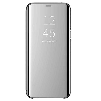 Husa de protectie Clear View, Samsung Galaxy S10 Plus, flip cover, BIBILEL