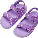 Sandale pentru copii Torotto, material EVA, mov, marimea 27