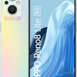 Telefon Mobil Oppo Reno8 Lite 5G, 128GB Flash, 8GB RAM, Dual SIM, 5G, Rainbow Spectrum