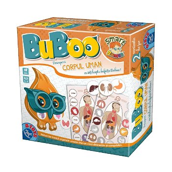 Joc Buboo - Descoperă corpul uman - Joc educativ, D-Toys