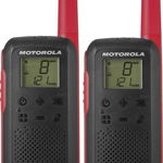 Statie radio PMR portabila Motorola TALKABOUT T62 RED, set cu 2 buc, Motorola