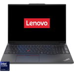 Laptop Lenovo ThinkPad E16 Gen 2 WUXGA IPS Intel Core Ultra 7 155H 16GB DDR5 1TB SSD Intel Graphics No OS Graphite Black