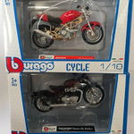 Motocicleta, BBurago, Metal, 1:18, Multicolor