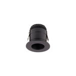 Spot LED 3W rotund XKEEP 36mm corp negru 30 grade CRI90 UGR<16 IP20, Arelux