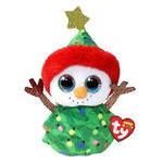 Jucarie de plus TY Beanie Boos - GARLAND, om de zapada verde, 15 cm TY 37317, Meteor Cee Rom