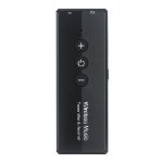 Transmitator receptor portabil 3 in 1 Techstar® OT16, Compatibil Bluetooth 5.0, Reincarcabil, USB, AUX 3.5 mm, TV, PC, Auto, Negru, 
