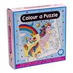 Set DIY Coloreaza propriul puzzle - unicorn, WinsHolland