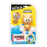 Figurina Elastica Toyoption Sonic the Hedgehog Gold Edition 42644, Toyoption